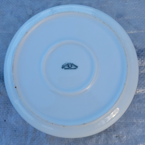 Antique 1920's Baby Dish Bowl Stamped "Made in Czecho - Slovakia" Scene - Picture 7 of 8